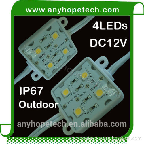 Hot selling best price 4leds 12v warm led module